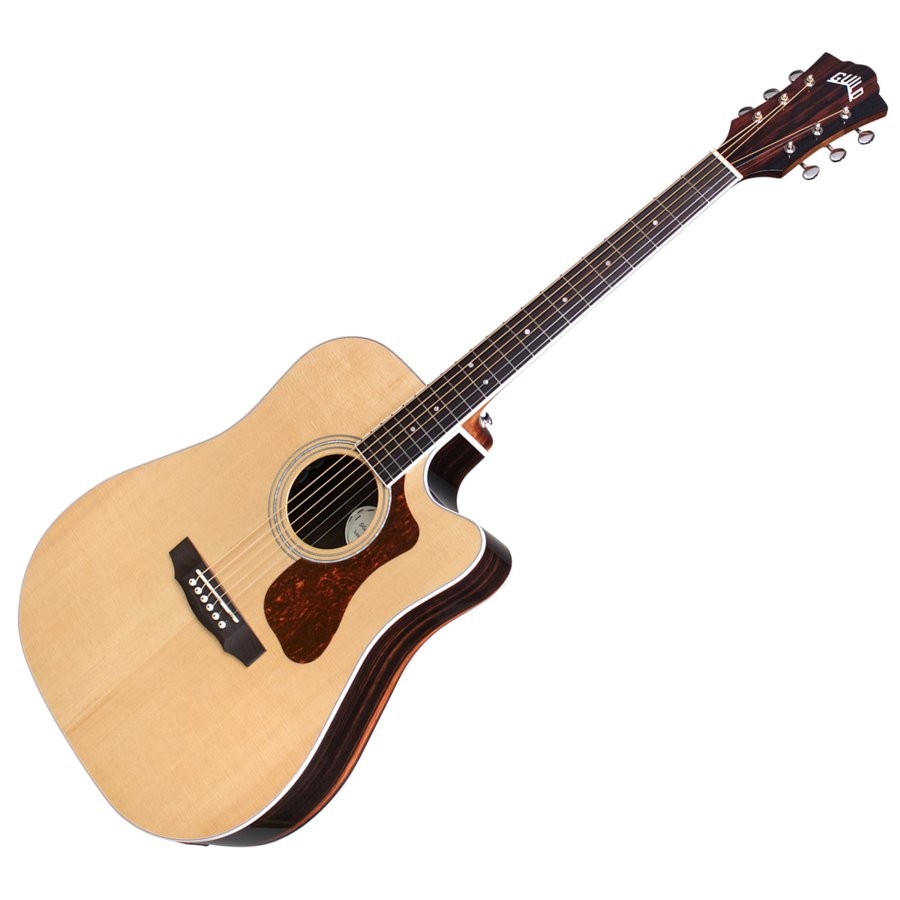 GUILD D-260CE DELUXE NAT - GITAAR WESTERN NATURAL + EQ CA