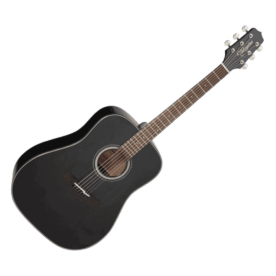 TAKAMINE GD30-BLK G SERIES DREADNOUGHT - GITAAR WESTERN BLACK SOLID TOP