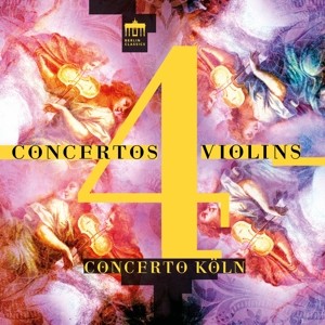 CONCERTO KOLN - CONCERTOS 4 VIOLINS - cd