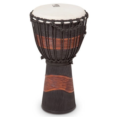 TOCA TSSDJ-MB STREET SERIES - DJEMBE MEDIUM BLACK STAIN