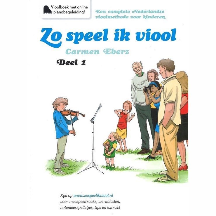 EBERZ, CARMEN - ZO SPEEL IK VIOOL 1 - bladmuziek