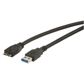 CABLE-1132-1.8 - KABEL USB 3.0 A - MICRO B 1.8 MTR