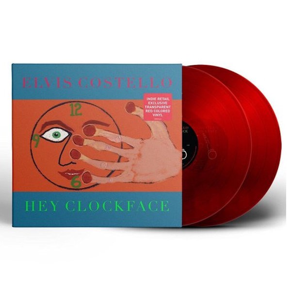 COSTELLO, ELVIS - HEY CLOCKFACE -COLOURED- - Lp