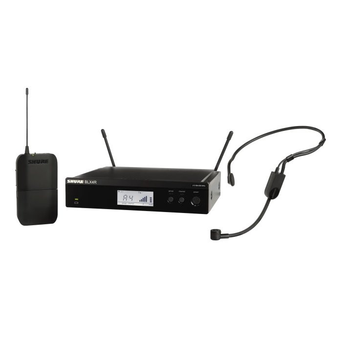 SHURE BLX14R HEADSET SYSTEM + PGA31 M17 - MICROFOON DRAADLOOS HOOFDMICROFOON & BODYPACK ZENDER