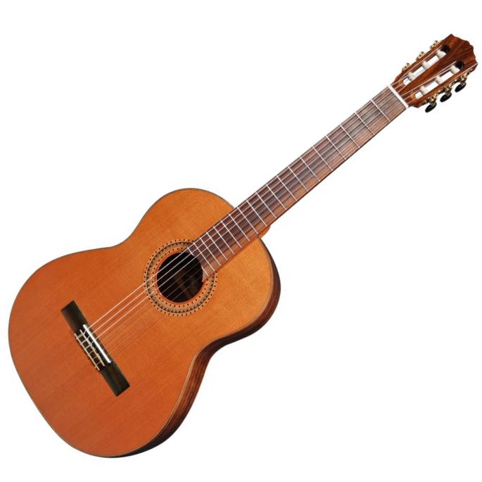 SALVADOR CORTEZ CC-80 CEDAR MAHONIE ALL SOLID MASTER SERIES - GITAAR KLASSIEK VOLLEDIG MASSIEF