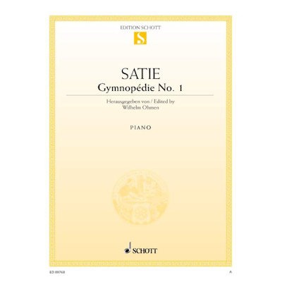 SATIE, ERIK - GYMNOPEDIE 1 PIANO