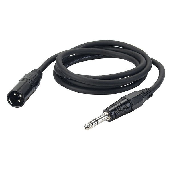 DAP FL04150 - KABEL XLR MALE - JACK STEREO 1.5MTR