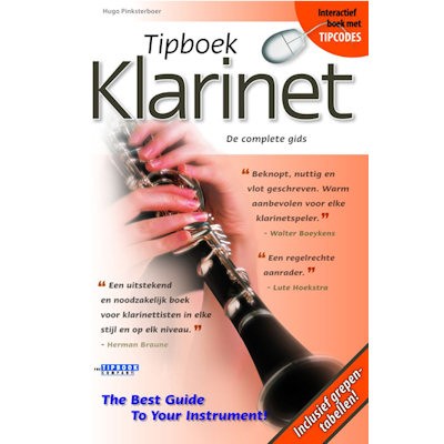 PINKSTERBOER, HUGO - TIPBOEK KLARINET