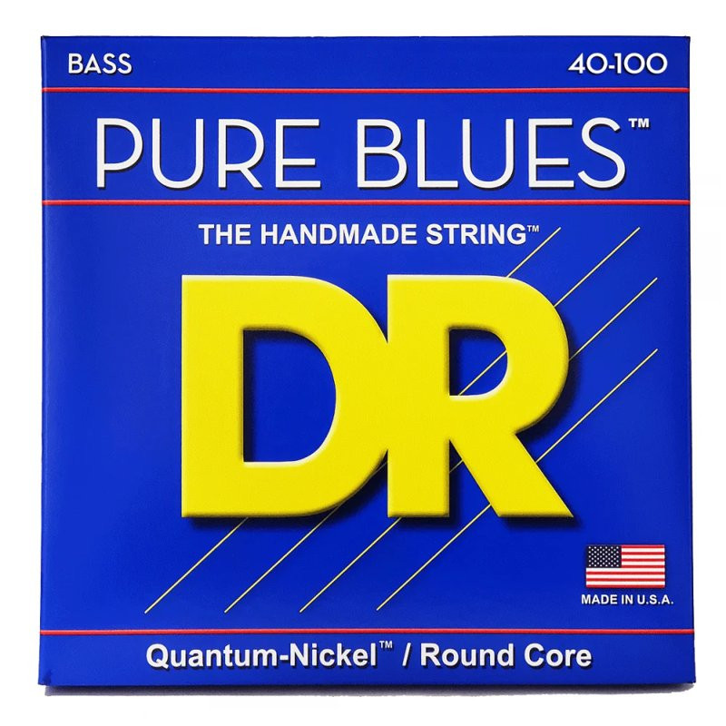 DR PB-40 PURE BLUES - SNAREN BASGITAAR 40-100 QUANTUM NICKEL BASS