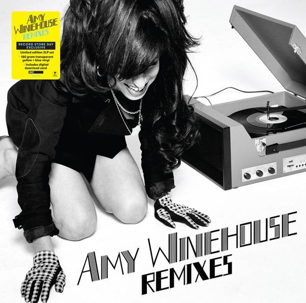 WINEHOUSE, AMY - REMIXES -RSD 21 BLUE & YELLOW VINYL-