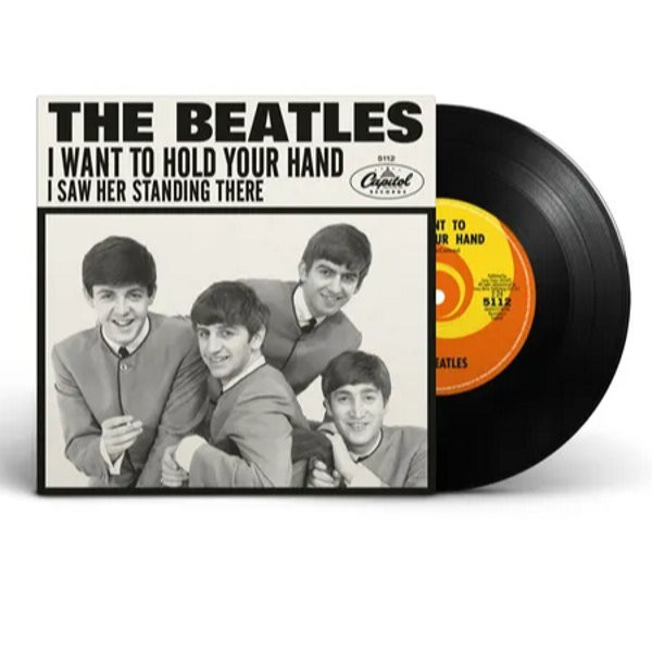 BEATLES - I WANT TO HOLD YOUR HAND / I SAW HER STANDING THERE - vinyl, single