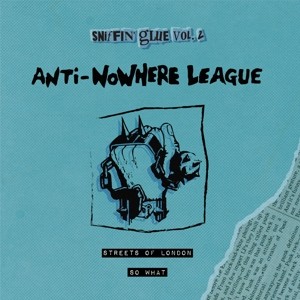 ANTI NO-WHERE LEAGUE - STREETS OF LONDON -COL-LONDON / BLUE SOLID VINYL - vinyl, single