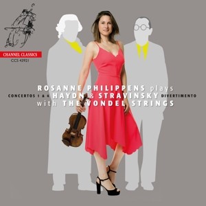 PHILIPPENS, ROSANNE & VONDEL STRINGS - HAYDN & STRAVINSKY - cd
