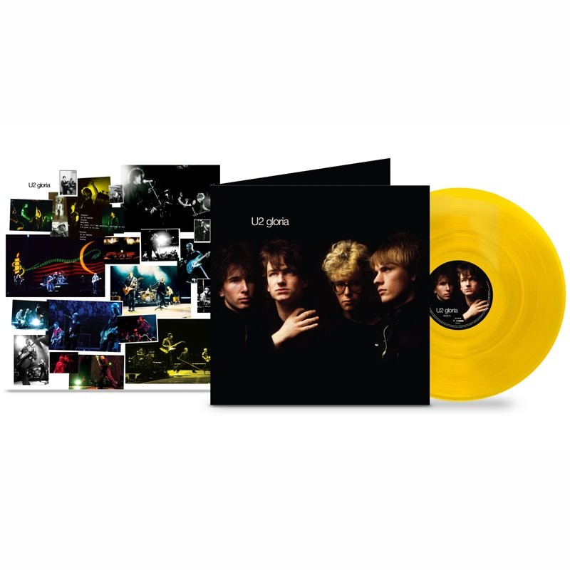 U2 - GLORIA -40TH ANNIVERS YELLOW COLOURED VINYL BLF 21-