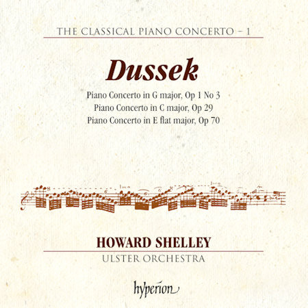 DUSSEK, JAN LADISLAV - CLASSICAL PIANO CONCERTO 1