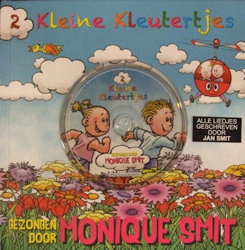 SMIT, MONIQUE - 2 KLEINE KLEUTERTJES - boek + cd