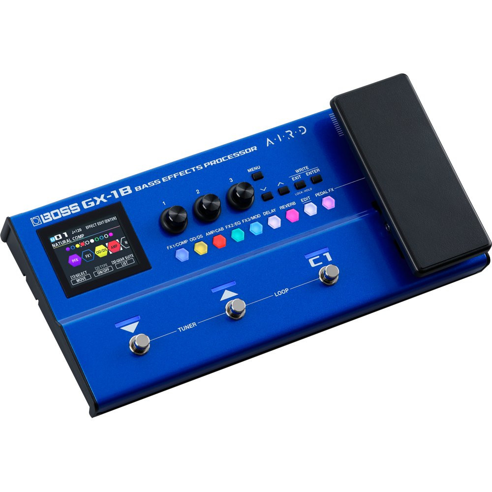 BOSS GX-1B BASS EFFECTS PROCESSOR - GITAAREFFECT MULTI 16 AMPS 130 EFFECTEN
