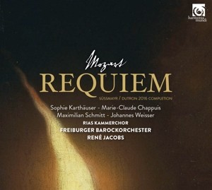 FREIBURGER BAROCKORCHESTER/RENE JACOBS/RIAS KAMMERCHOR - MOZART: REQUIEM - cd