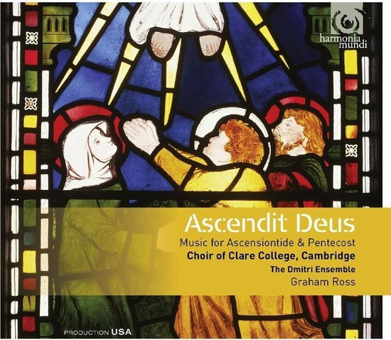 CLARE COLLEGE CHOIR - ASCENDIT DEUS - cd