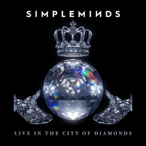 SIMPLE MINDS - LIVE IN THE CITY OF DIAMONDS -LP-