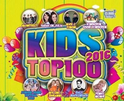 VARIOUS - KIDS TOP 100 - 2016 - cd