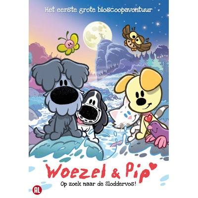 WOEZEL & PIP - OP ZOEK NAAR DE SLODDERVOS - dvd