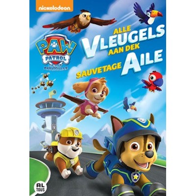 ANIMATIE - PAW PATROL - ALLE VLEUGELS AAN DEK