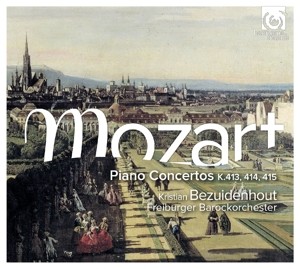 BEZUIDENHOUT, KRISTIAN & FBO / MOZART, W.A. - PIANO CONCERTOS NO.11-13 K413-415 - cd