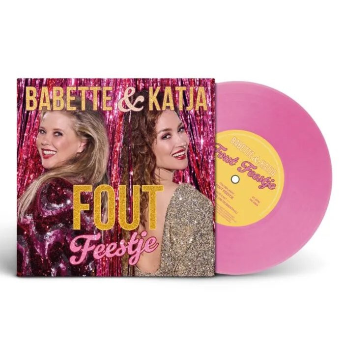 BABETTE & KATJA - FOUT FEESTJE -BLF25- - vinyl, single