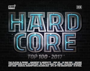 VARIOUS - HARDCORE TOP 100 2017 - cd