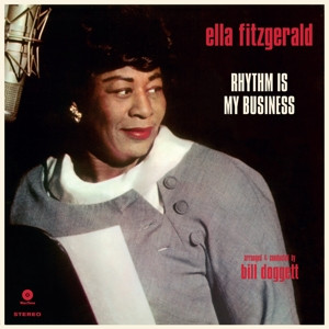 ELLA FITZGERALD - RHYTHM IS MY BUSINESS -LP-