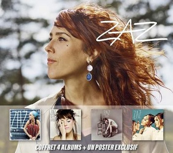 ZAZ - COFFRET 4 ALBUMS - cd