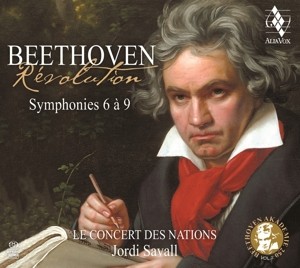 SAVALL, JORDI / LE CONCER - BEETHOVEN REVOLUTION SYMPHONIES 6-9 -SACD-