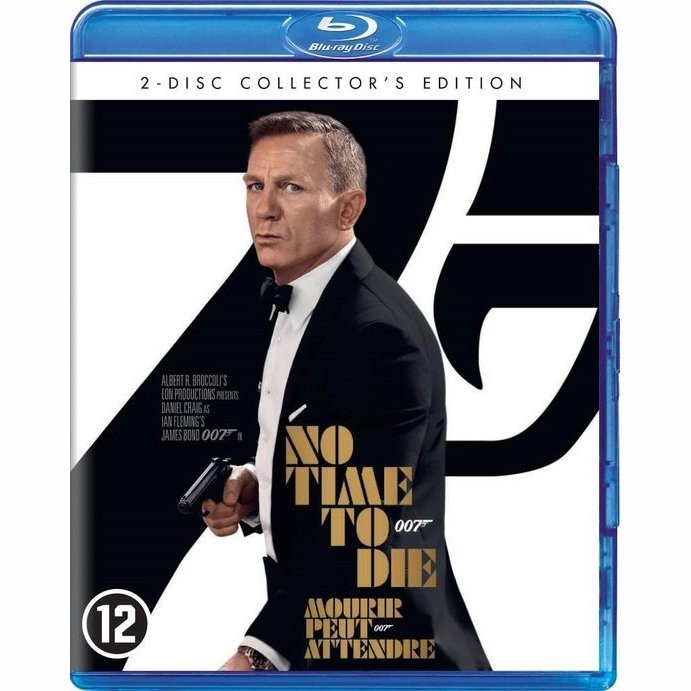JAMES BOND - NO TIME TO DIE - blu-ray