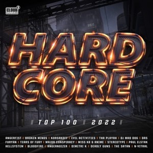 VARIOUS - HARDCORE TOP 100 - 2022 - cd