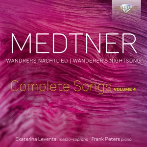 EKATERINA LEVENTAL - MEDTNER: WANDRERS NACHTLIED, COMPLETE SONGS, VOL. - cd