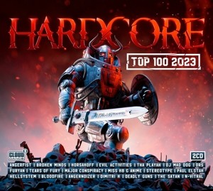 VARIOUS - HARDCORE TOP 100 - 2023 - cd