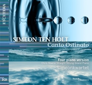 SIMEONKWARTET - CANTO OSTINATO (FOUR PIANO VERSION) - cd