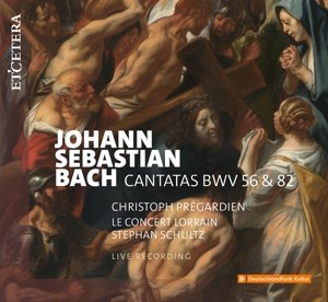 PREGARDIEN / SCHULTZ / LE CONCERT LORRAIN - BACH KANTATEN BWV 56 & 82 - cd