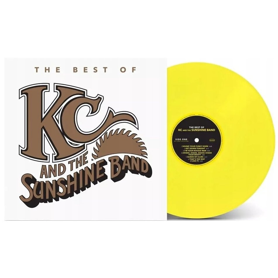 KC & THE SUNSHINE BAND - THE BEST OF KC & THE SUNSHINE BAND -COLOURED- - Lp