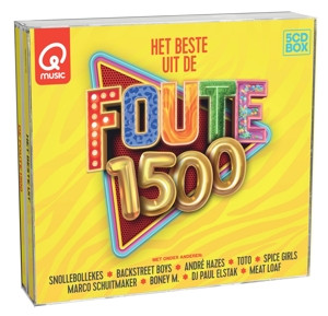VARIOUS - QMUSIC: HET BESTE UIT DE FOUTE 1500 (2024) - cd