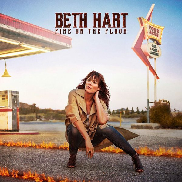 HART, BETH - FIRE ON THE FLOOR -TRANSPARENT LP-