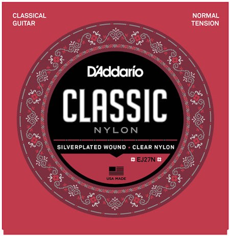 D'ADDARIO EJ27N - SNAREN NYLON NORMAL TENSION