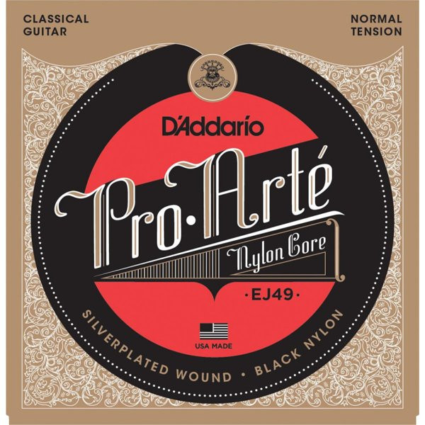 D'ADDARIO J49 CLASSIC - SNAREN NYLON NORMAL TENSION BLACK