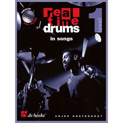 OOSTERHOUT, ARJEN + CD - REAL TIME DRUMS IN SONGS