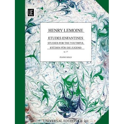 LEMOINE, HENRY - KINDERETUDEN OP.37 PIANO