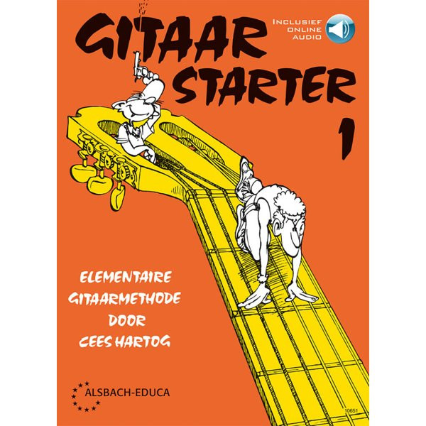 HARTOG, CEES - GITAAR STARTER 1 + AUDIO ONLINE