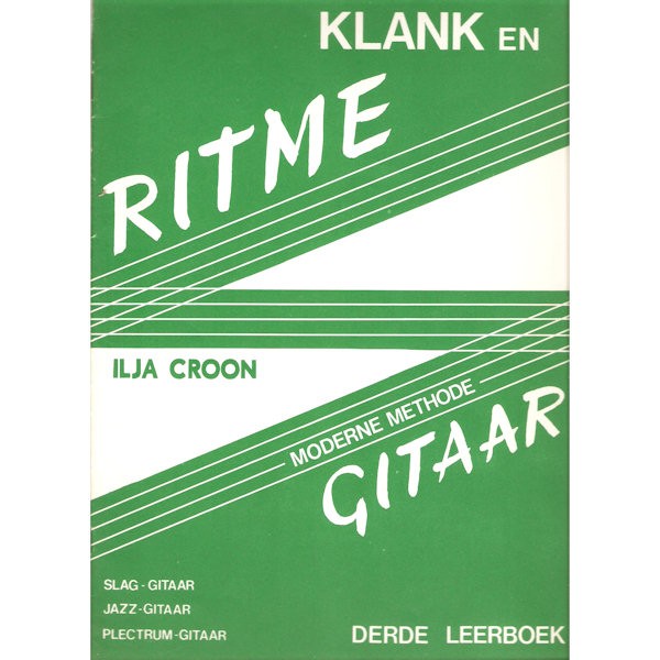 CROON, ILJA - KLANK EN RITME 3 - BOEK