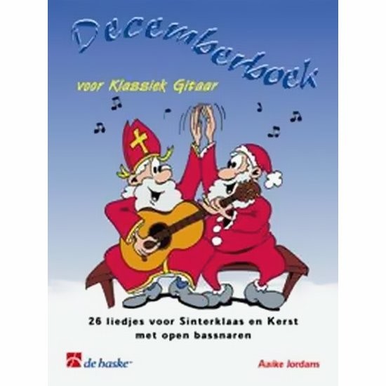 JORDANS, AAIKE - DECEMBERBOEK KLASSIEK GITAAR - bladmuziek