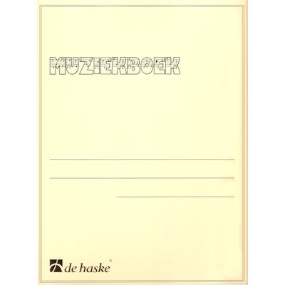 MUZIEKBOEK - 12 BALKS A4